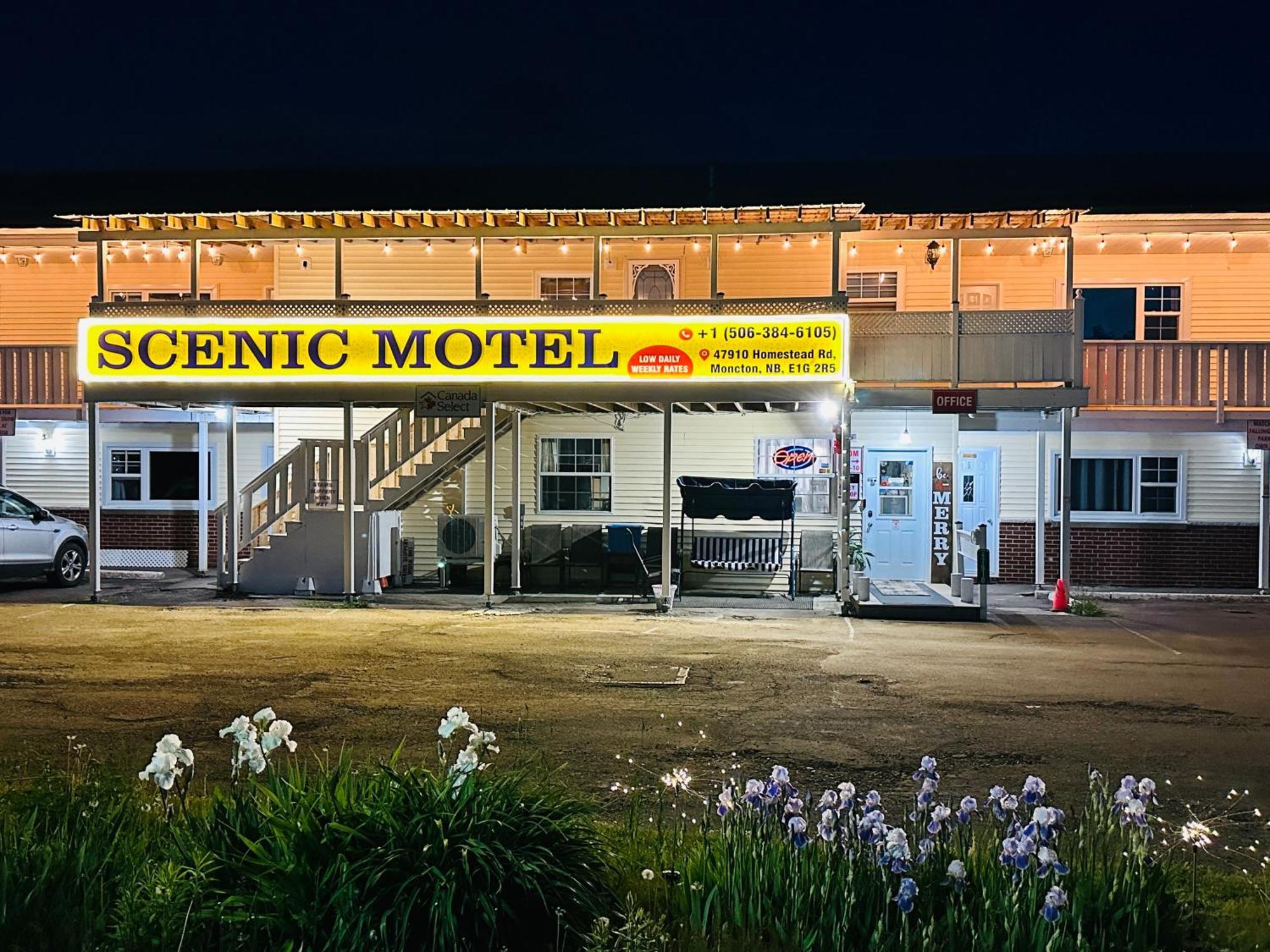 Scenic Motel Монктън Екстериор снимка